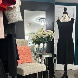 Chic Black Midi Dress